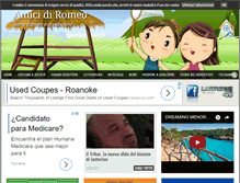 Tablet Screenshot of amicidiromeo.com